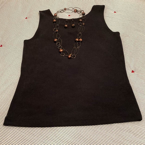 NWOT - Chico’s Travelers Classic India Ink Convertible Tank Top - Sz 0 - Picture 2 of 11